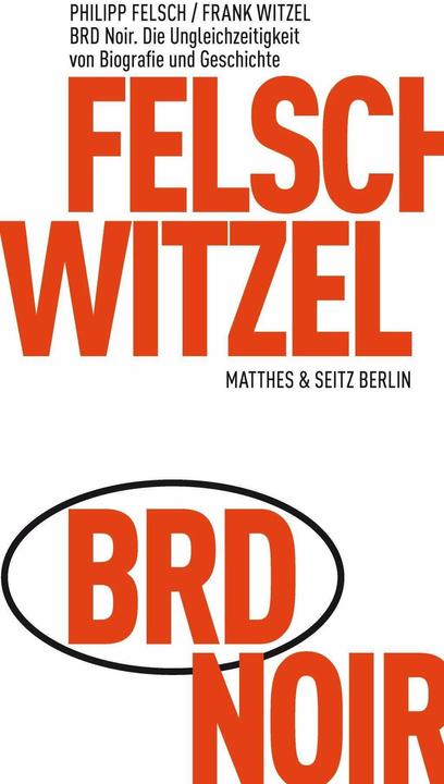 Produktbild BRD Noir (Deutsch, Frank Witzel, Philipp Felsch, 2016)