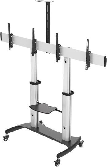 Actual product image LogiLink TV/monitor trolley 37-60"" height-adjustable (60", 50 kg)