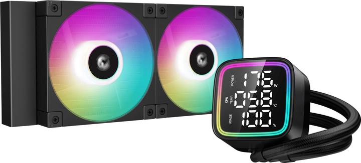 Productafbeelding Deepcool LD240 vloeistofkoeler, zwart