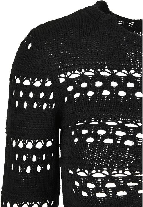 Produktbild Urban Classics Häkel-Crop-Strickpullover Frau (4XL, S)