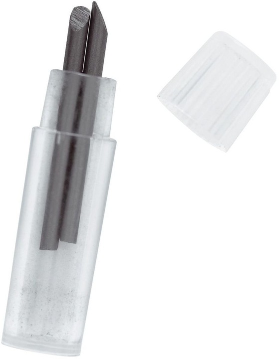 Produktbild Novus Zirkel Ersatzminendose, 2 Minen 25 mm (Zirkelmine, Graphit, 2 mm)