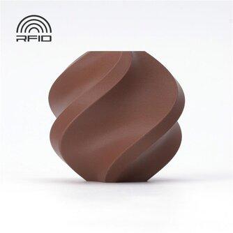 Actual product image Bambu Lab PLA Matte - Dark Brown - 1.75mm (PLA, 1.75 mm, 1000 g, Brown)