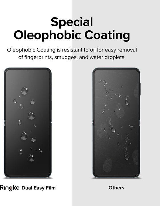 Produktbild Ringke Ringle Schutzfolie Folie 2 - Pack Galaxy Z Flip 4 (Samsung Galaxy Z Flip4)