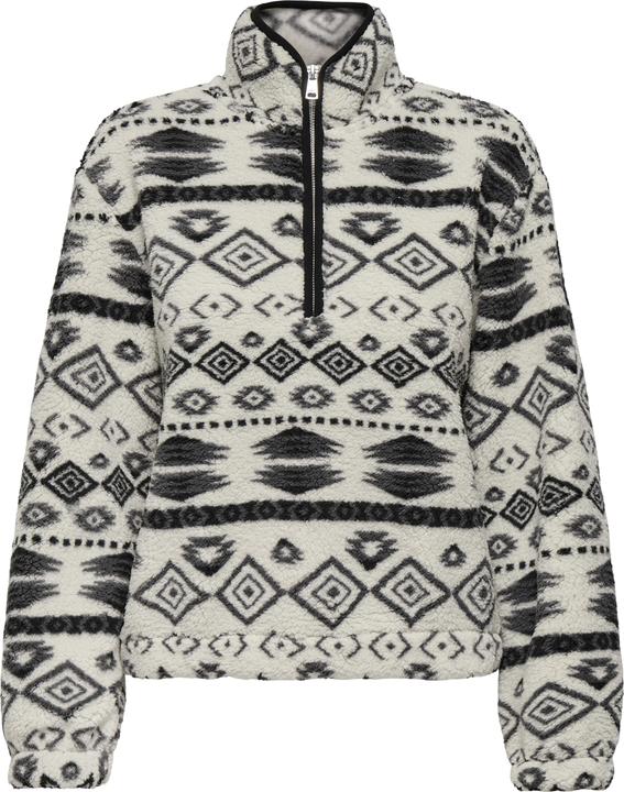 Produktbild Only Bedrucktes Fleece-Shirt mit Reissverschluss (XS)