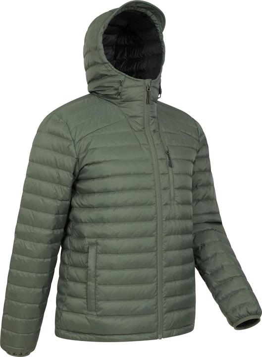 Actual product image Mountain Warehouse Mens Henry II Extreme Down Filled Padded Jacket (XS)