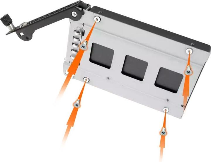 Produktbild Icy Dock MB492SKL-B 3.5in Case 2.5in HDD oder SSD SAS SATAIII fuer industrielle Systeme mit Staubschutzkla...