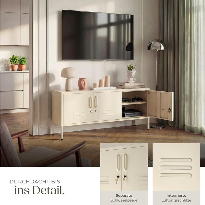 Image du produit tectake buffet (120 x 37.50 x 55.50 cm)