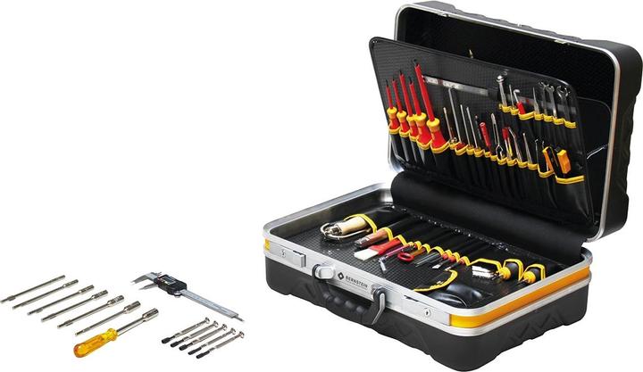 Actual product image Bernstein 6400 Electrician tool box (78 pieces)