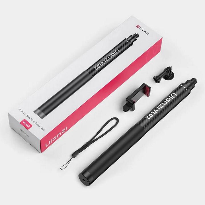 Ulanzi VL02 Carbon Fiber Selfie Stick(2.7m)