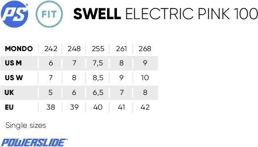 Image du produit Powerslide SWELL SKATES Swell Electric Pink 100 - 3D Adapt 38 (38)