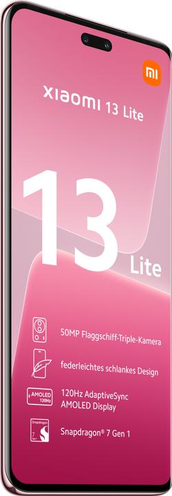 Productafbeelding Xiaomi 13 Lite (128 GB, Roze, 6.55", Dubbele SIM, 5G)
