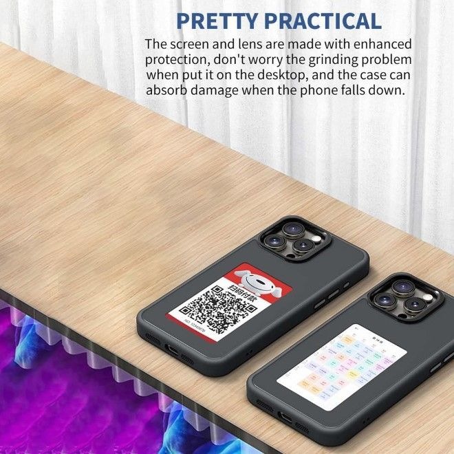 Produktbild MU Style 4-Farben E-Ink Display Hardcase Hülle (Apple iPhone 16 Pro)
