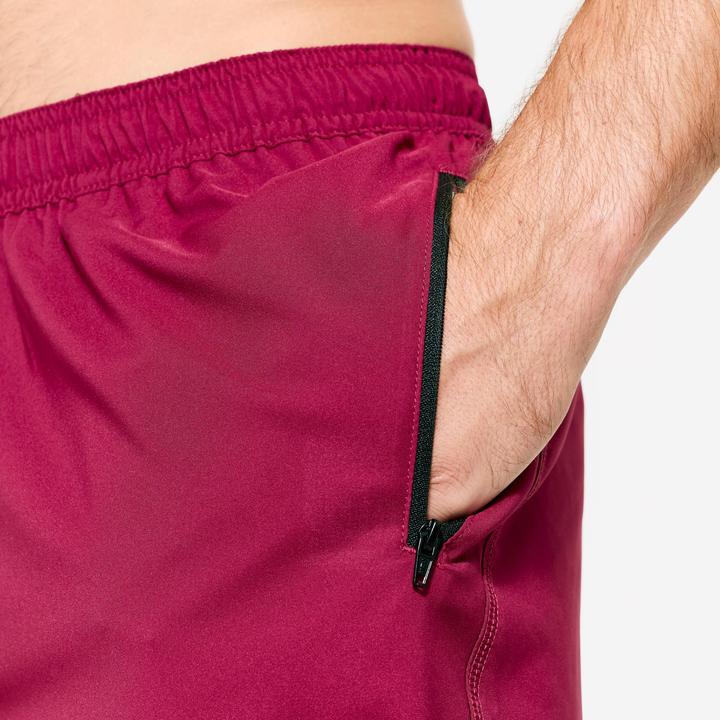 Produktbild Domyos Shorts Herren atmungsaktiv Reissverschlusstaschen - violett (XXL)