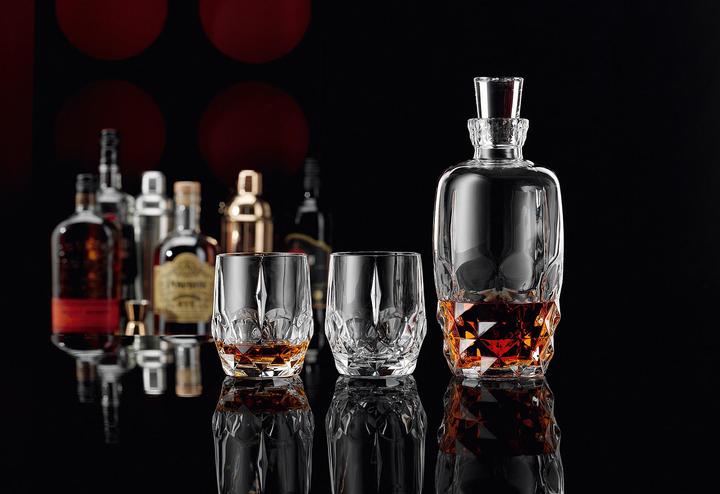 Actual product image Bohemia Cristal Whisky set Sel.(Fl.1050ml)3tlg (3x, Whisky glass)