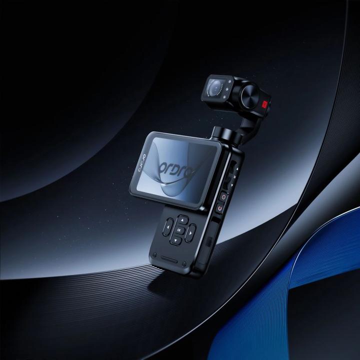 Actual product image NoName Ordro Pocket M5 3-Axis Gimbal Camera, 5K, for Vlogging and YouTube – Black (8 Mpx)