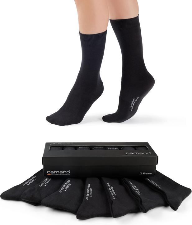 Actual product image Camano Unisex comfort socks in box 7p (pack of 7, 35, 38)