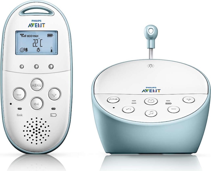 Philips Avent Dect SCD560/00 (Audio del baby monitor, 330 m)