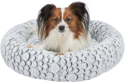 Image du produit Trixie Mila lit, rond, peluche, ø 60 cm, blanc-gris (Chat)