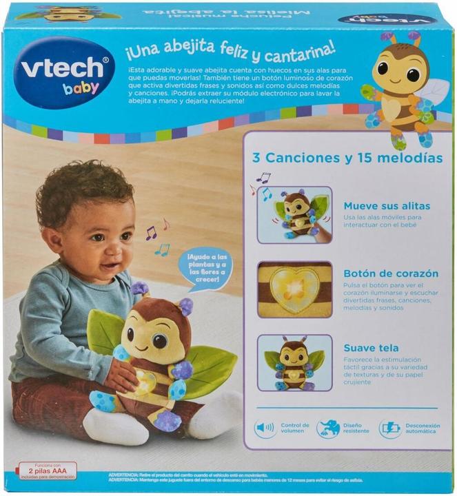 Actual product image VTech Plüschtier mit Klang Mielisa Biene 22,5 x 11,6 x 24,1 cm (22.50 cm)