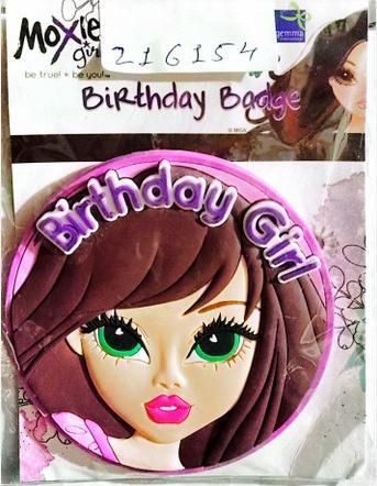 Produktbild Moxie Abzeichen Geburtstag