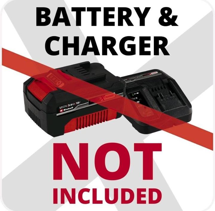 Immagine prodotto Einhell GP-LB 18/200 Li E-Solo PowerX-Change (Batteria ricaricabile, Aspirafoglie)