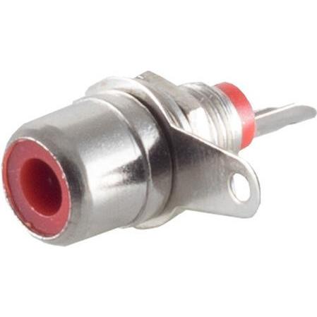 Shiverpeaks BS52090-R Drahtverbinder RCA Edelstahl, Elektronikkabel + Stecker, Silber