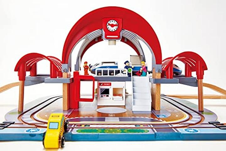 Actual product image Hape metropolitan railway station