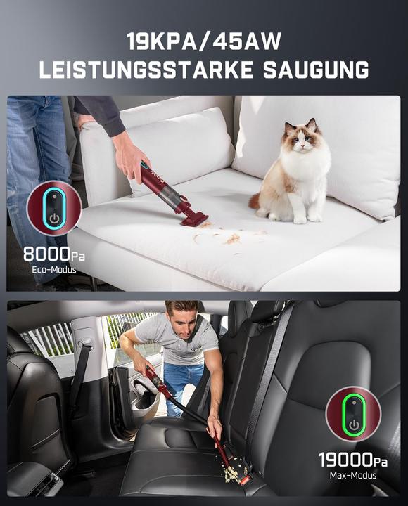 Produktbild Fanttik 4-in-1 Akku-Autostaubsauger Slim V8 Apex
