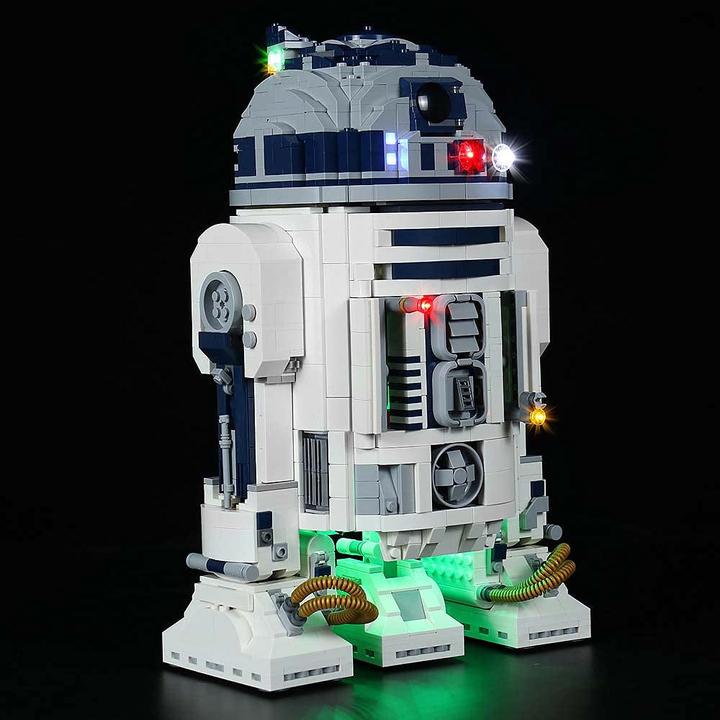 Image du produit BrickBling Set de lumière LED pour LEGO Star Wars : R2-D2 (75308) incl. télécommande