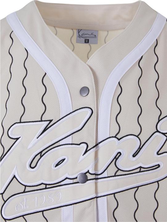 Produktbild Karl Kani KM233-014-1 KK Varsity Ziczac Pinstripe Baseball Shirt (M)