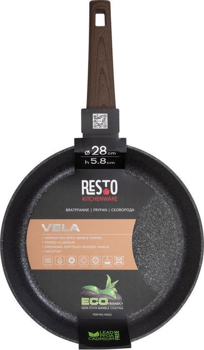 Actual product image Resto DEEP FRYING PAN D28 H5,8CM (28 cm, Frying pan, Aluminium)