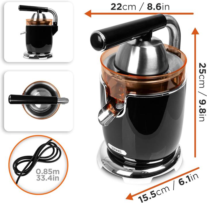 Image du produit Duronic JE605 Saftpresse mit Sieb