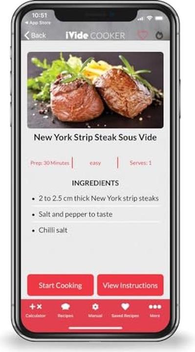 Produktbild Hendi iVide 2.0 Sous Vide Stab IPX7 WiFi 230V 1200W