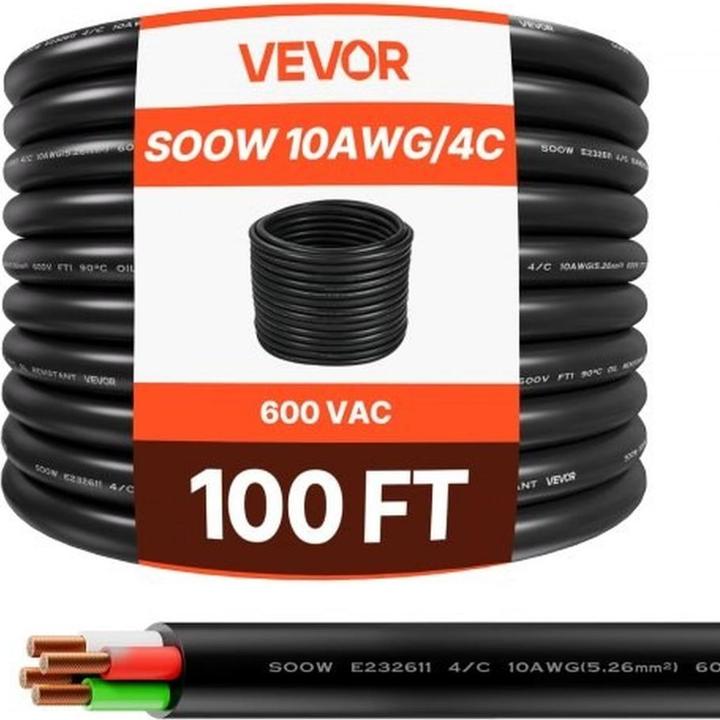 Vevor SOOW 10AWG (30.48 m)