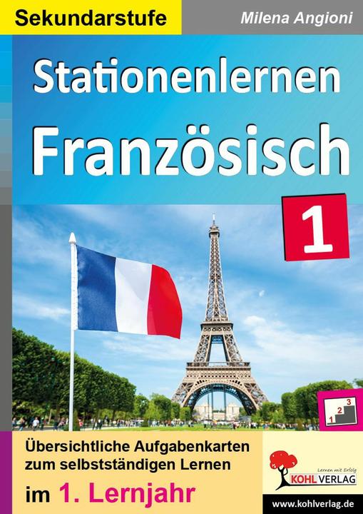Produktbild Stationenlernen Französisch I / Sekundarstufe (Deutsch, Französisch, Milena Angioni, 2023)