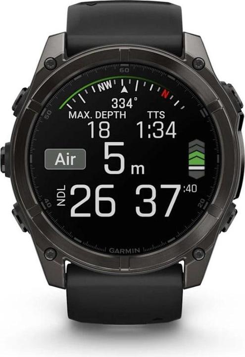 Actual product image Garmin Fenix 8 AMOLED Sapphire Titan (51 mm)