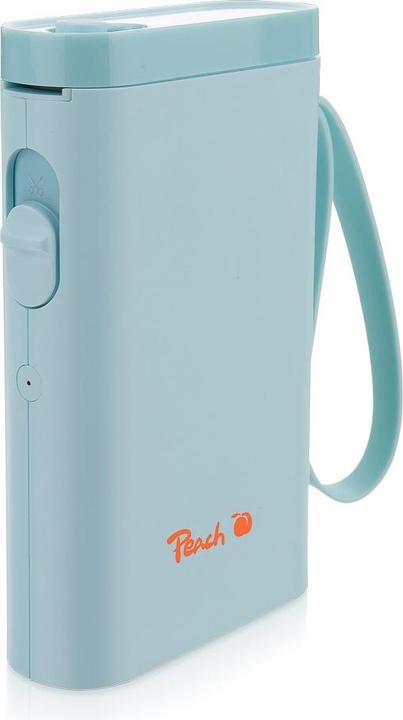 Actual product image Peach Label Printer PE110 blue (203 dpi)