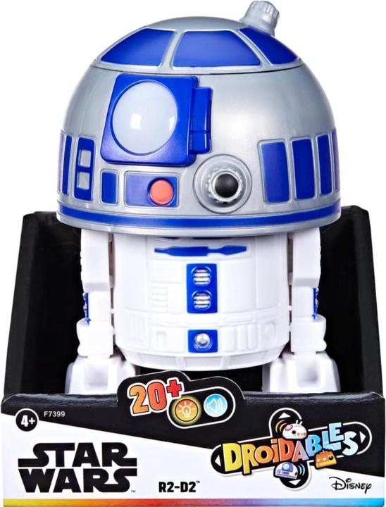 Star Wars Droidables R2-D2, 10 cm grosse elektronische Figur, Spielzeug für Kinde