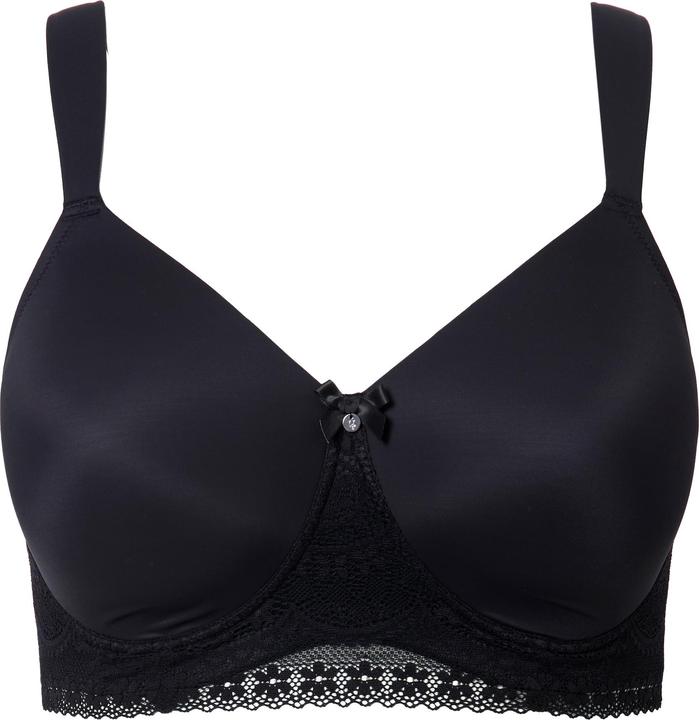 Actual product image Ulla Popken Floral Lace Trimmed Bralette (85 E)