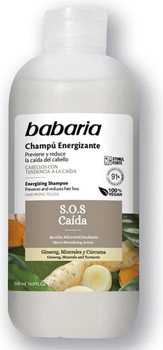 Babaria Energising Shampoo Sos Hair Loss 500ml (500 ml)