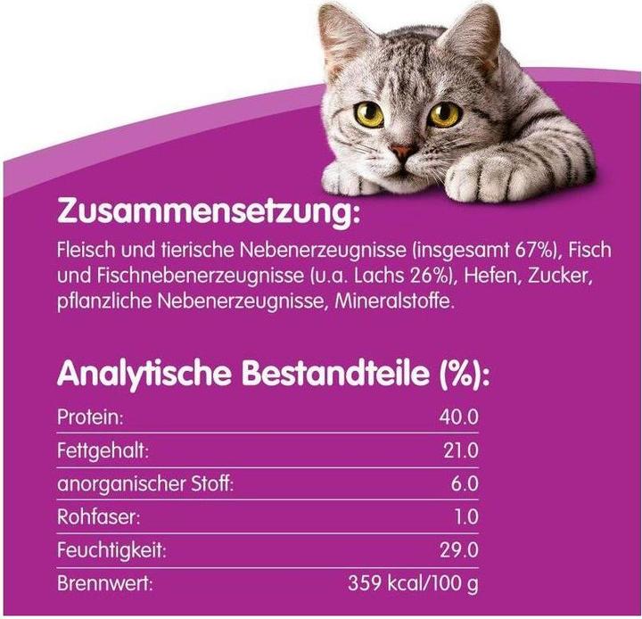 Produktbild Whiskas Sticks Lachs (Adult, 6 Stk., 36 g)