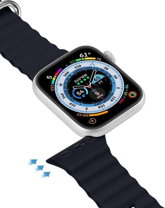 Immagine prodotto Dux Ducis Cinturino dell'orologio 8 / 7 / 6 / 5 / 4 / 3 / 2 / SE (45 / 44 / 42 mm) Cinturino in silicone G (42 mm, 44 mm, 45 mm, Silicone (liquido))