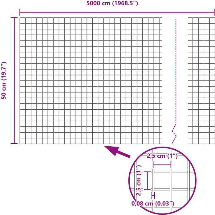 Produktbild vidaXL Gartenzaun