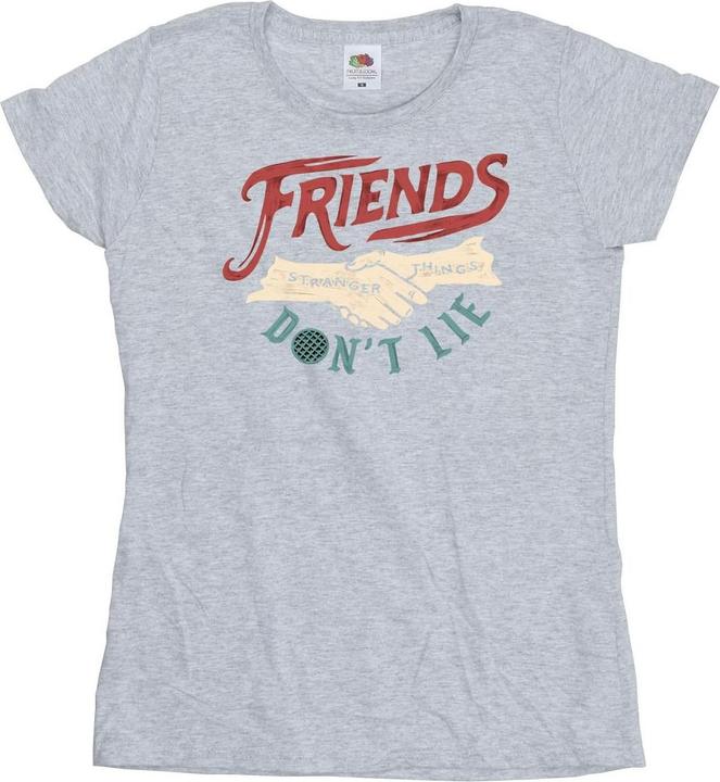Immagine prodotto Netflix Stranger Things Friends Don't Lie Hands Maglietta Donna (XL)
