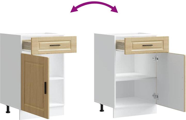 Produktbild vidaXL Küchenunterschrank (50 x 46 x 81.50 cm)