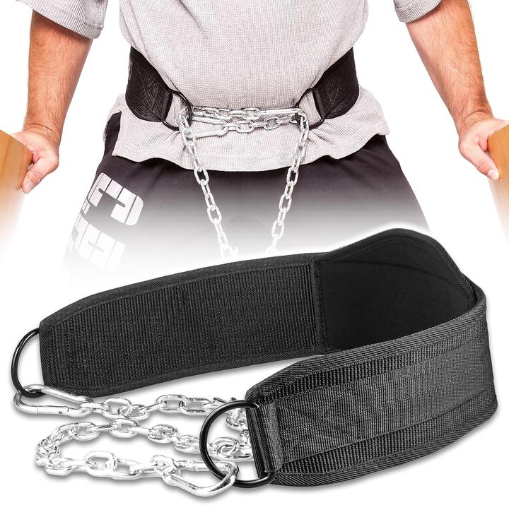 Actual product image C.P. Sports Dipgürtel für Klimmzüge und Krafttraining (bis 250 kg)