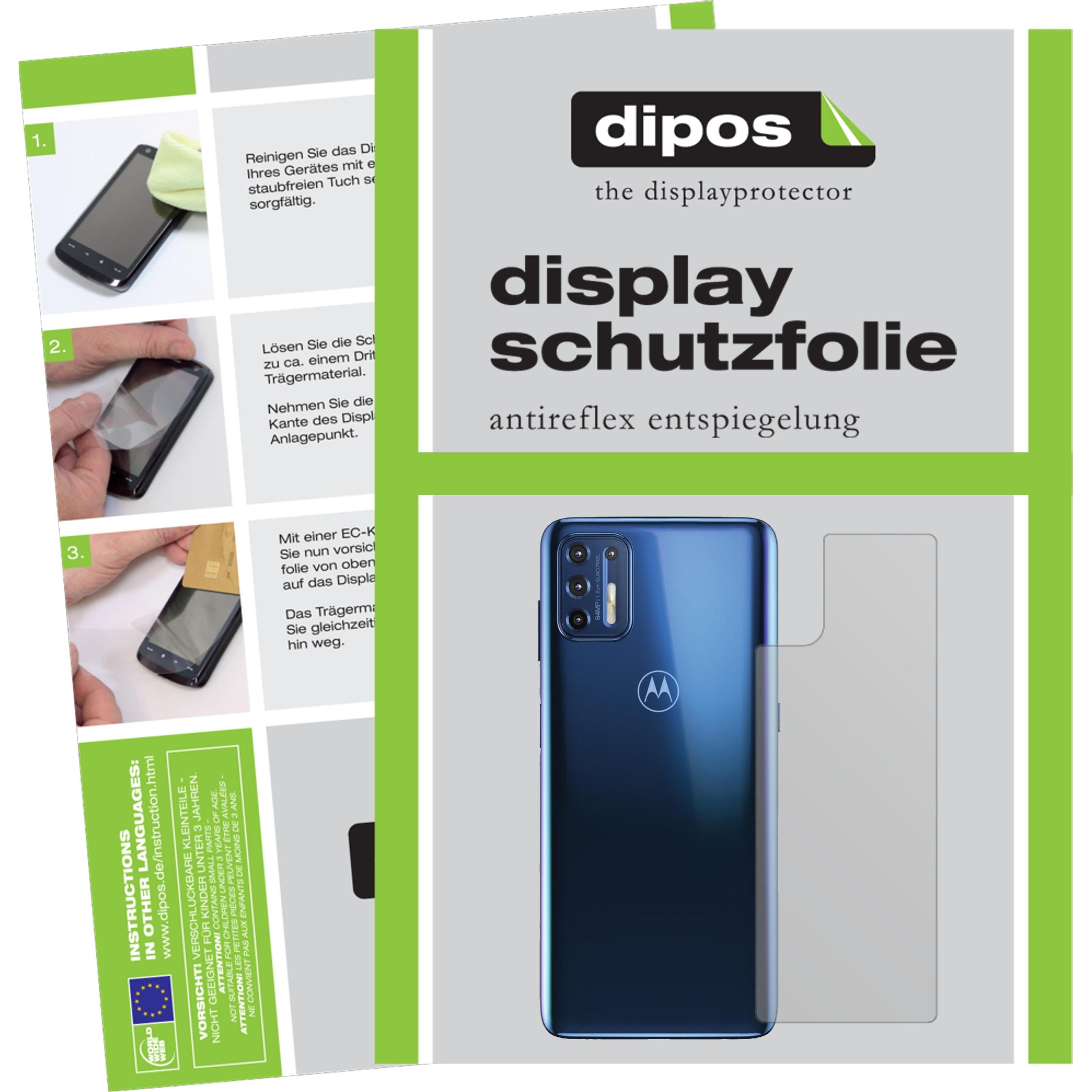 Dipos Displayschutzfolie Antireflex (5 Stück, Motorola Moto G9 Plus), Smartphone Schutzfolie, Transparent