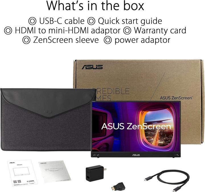 Produktbild ASUS MB16AHV (1920 x 1080 Pixel, 15.60")