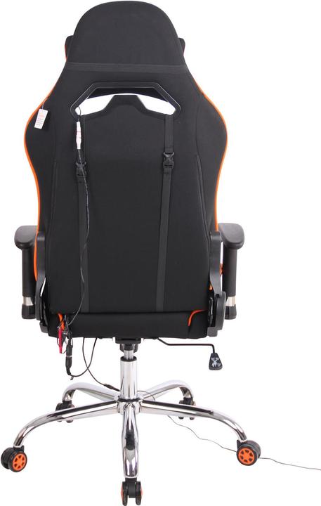 Actual product image CLP Limit XM office chair fabric, black/orange