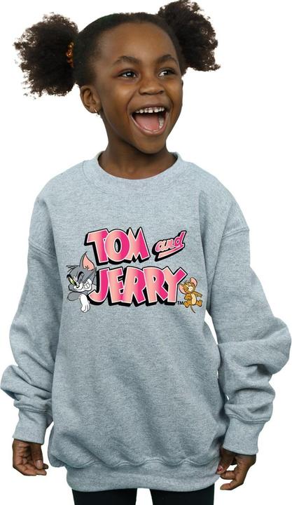 Immagine prodotto Tom & Jerry Gradient Logo Felpa Ragazze (140, 146)